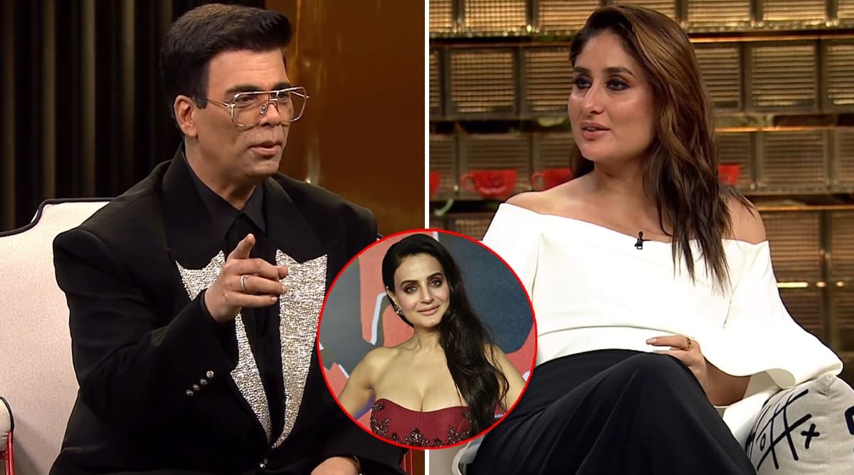 Karan Johar Asks Kareena Kapoor About Feud With Ameesha Patel, See Her Reaction!