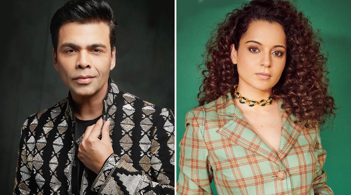 Netizens Pour Outrage On Karan Johar For CORNERING Kangana Ranaut And Asking Questions Implying 'BOTOX And PLASTIC SURGERY' ( Watch Video)