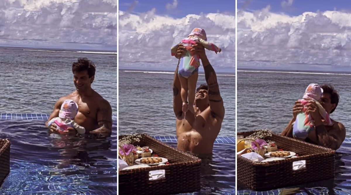 Cuteness Alert! Karan Singh Grover Shares 'Awwdorable' Video With Daughter Devi From Maldives 