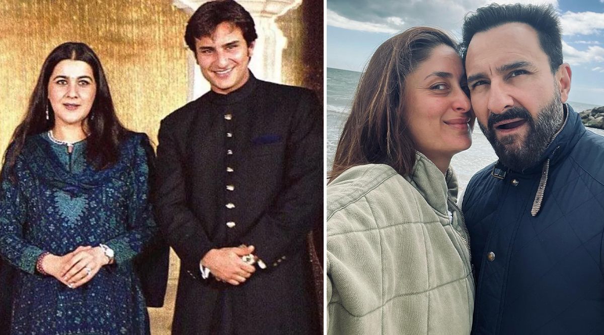 Saif Ali Khan Was RESTRICTED By Amrita Singh To Meet His First Kids; Kareena Kapoor Khan Played A HUGE Role In Bringing Them Together!