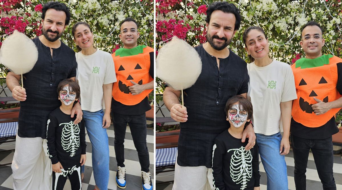 Halloween 2023: Kareena Kapoor Khan And Saif Ali Khan's Son Taimur STUNS In A Skeleton Costume!