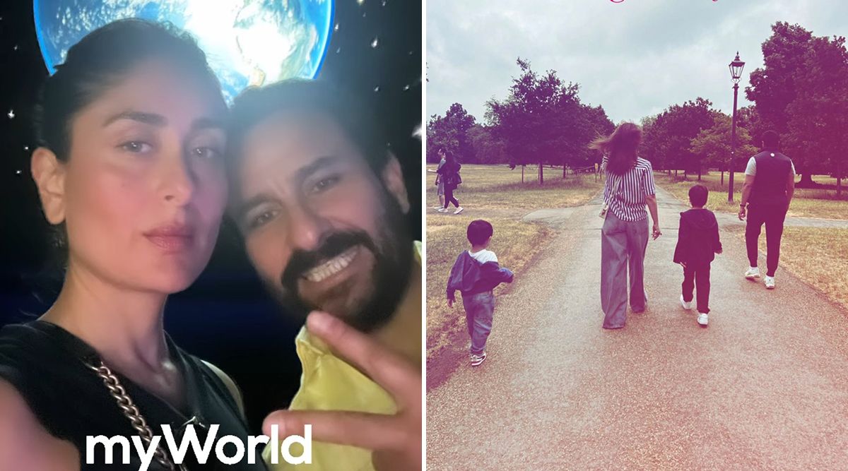 Kareena Kapoor Khan And Saif Ali Khan's Pictures From Their London Vacation With Kids Taimur And Jeh Are UNMISSABLE! 