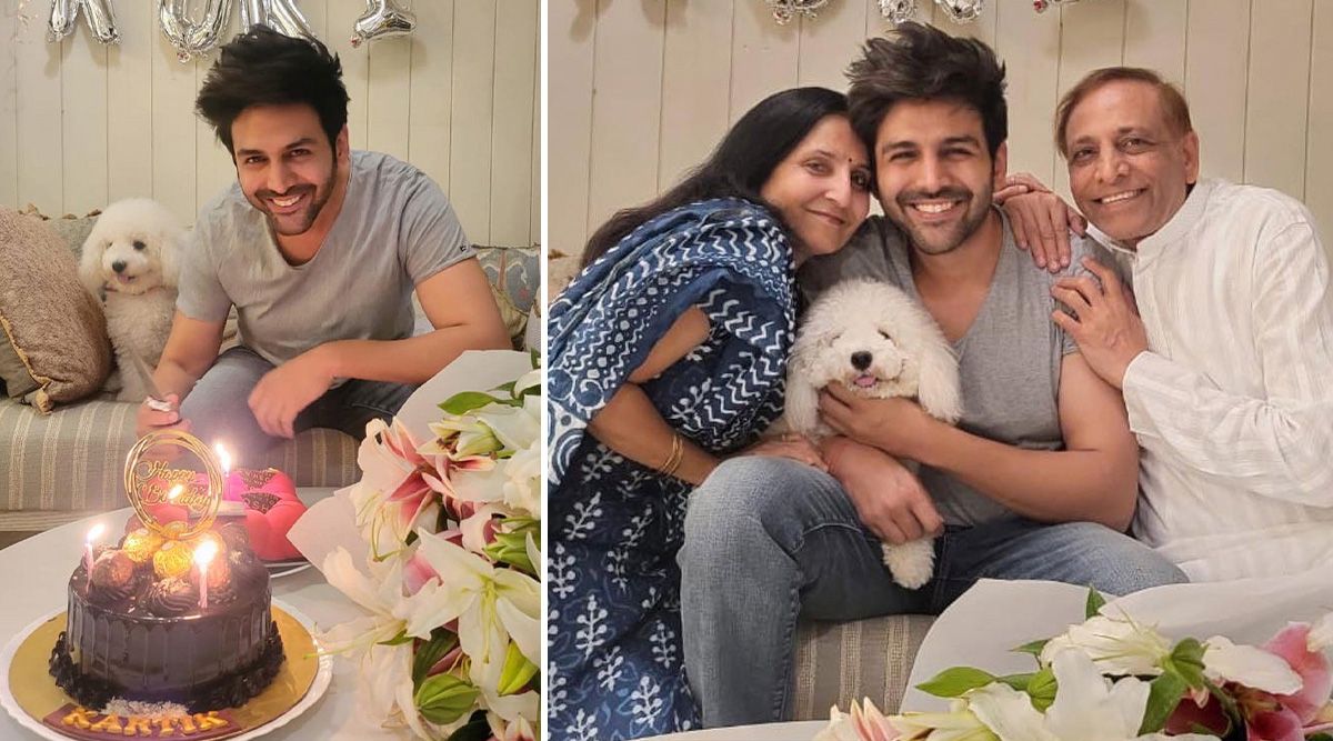 Kartik Aaryan gets a heart-warming birthday surprise from his parents in the midnight