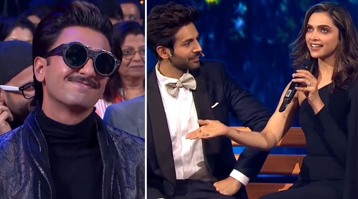 Kartik Aaryan's 'BEDROOM QUESTION' Leaves Deepika Padukone SPEECHLESS; Ranveer Singh's HILARIOUS COMEBACK Is UNMISSABLE! (Watch Video)