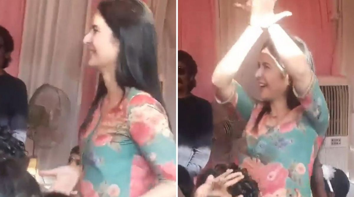 Cuteness Alert! Watch Katrina Kaif shaking legs to Thalapathy Vijay’s hit track Arabic Kuthu with the children at a school visit