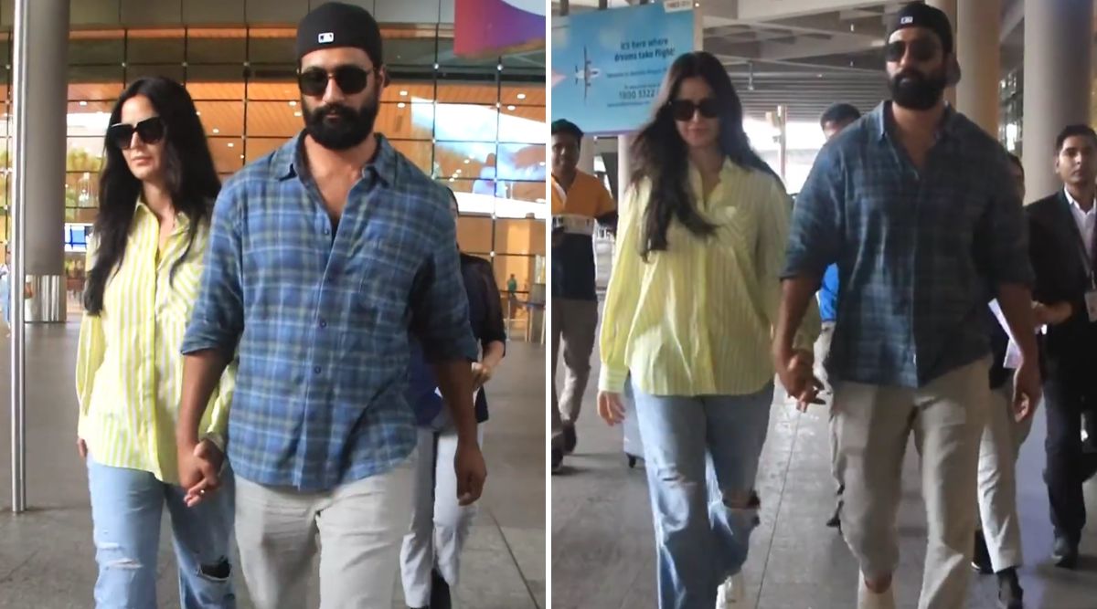 Love Birds Katrina Kaif And Vicky Kaushal Back In Town Holding Hands After Maldives Birthday Celebration! (View PIC)