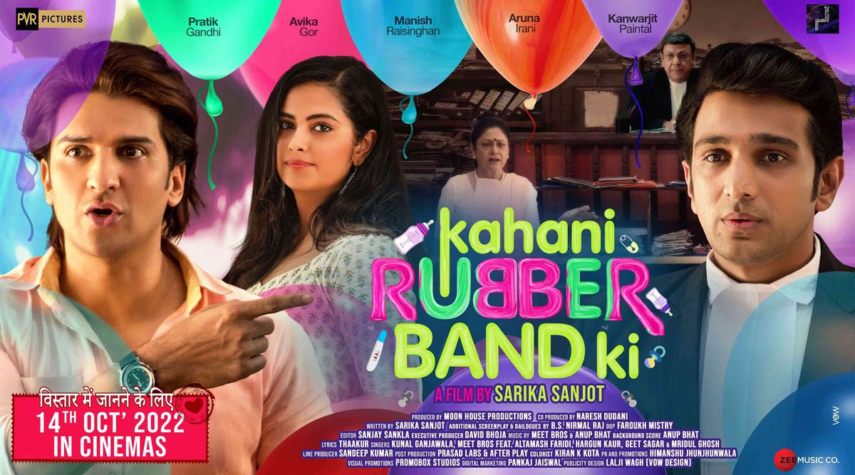 With ‘Kahani Rubberband Ki,’ Avika Gor will make her Bollywood debut alongside Manish Raisinghan and Pratik Gandhi