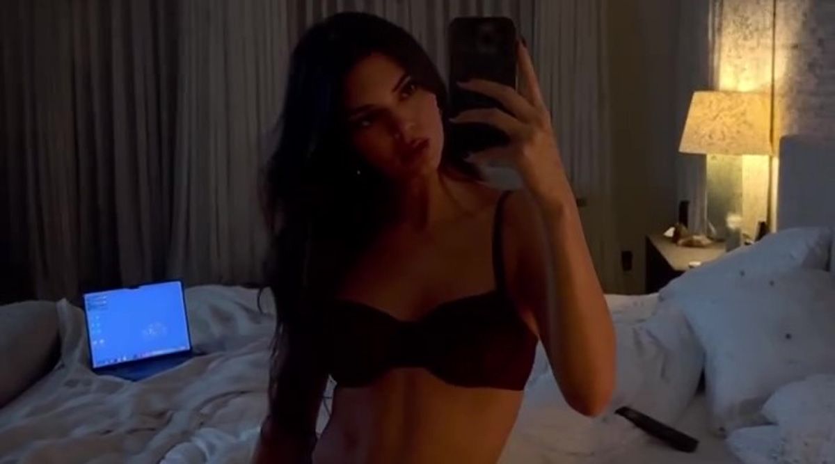 Kendall Jenner lights up the GRAM as she POSTS a topless video, and poses in her lingerie; Watch now!