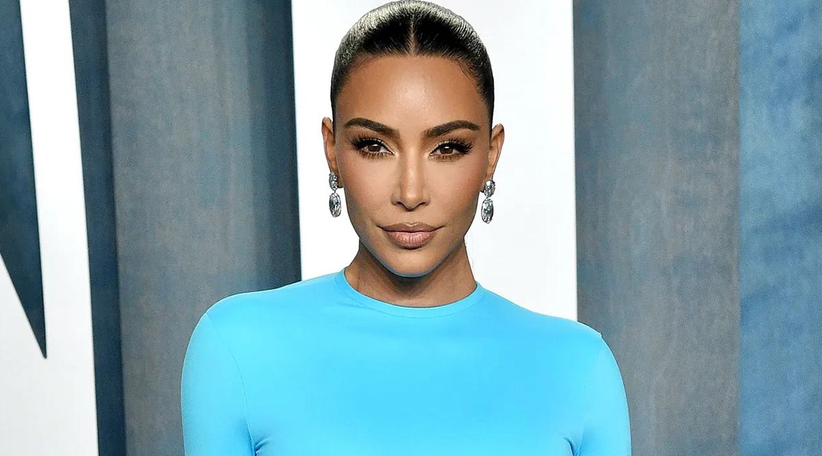 Kim Kardashian shares an anecdote about the experience of taking Christmas card photo with her kids