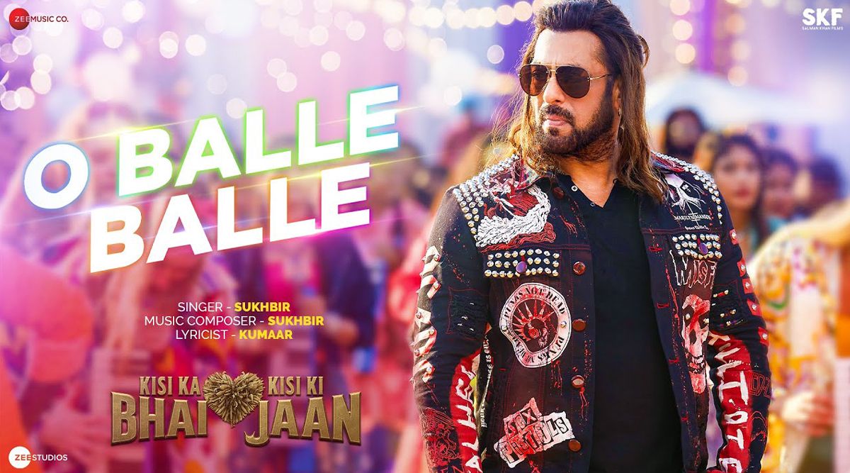 Kisi Ka Bhai Kisi K Jaan: The Upbeat Punjabi New Song ‘O Balle Balle’ From Salman Khan’s Movie Has Made Fans Go Into A FRENZY! (Watch Video)