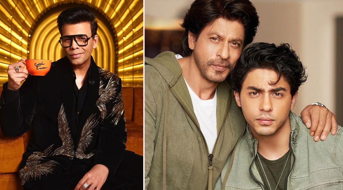 Wow! Koffee With Karan 8: Exclusive Appearance Of Shah Rukh Khan And The CAMERA SHY Aryan Khan! (Details Inside) 