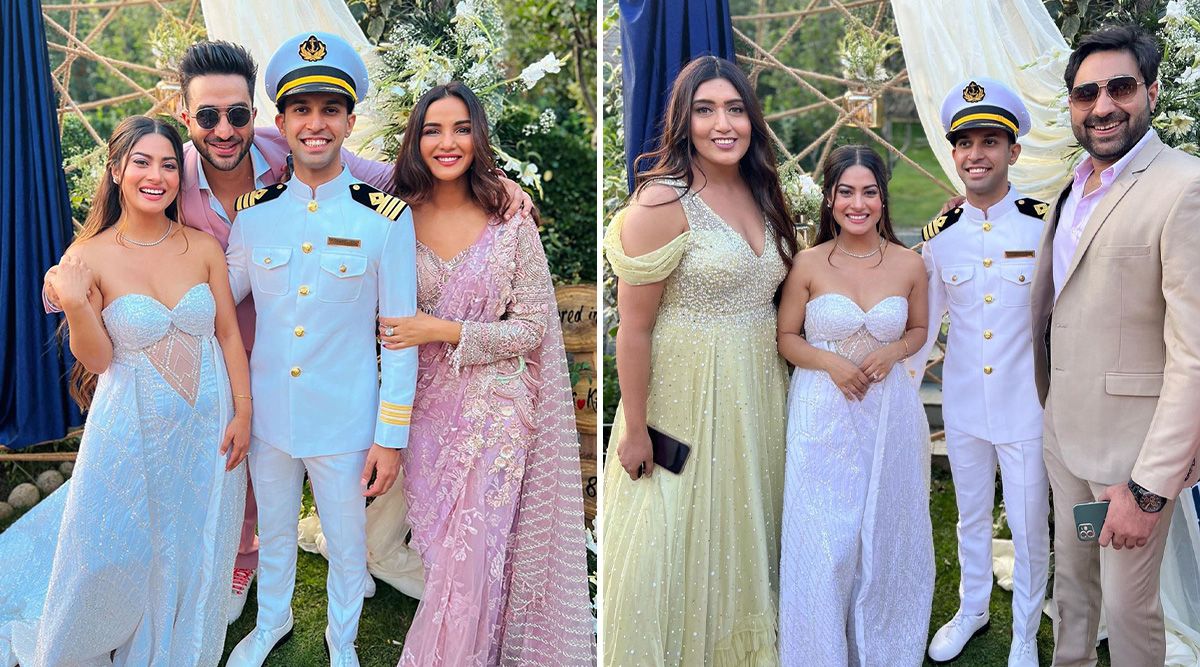 Naagin actress Krishna Mukherjee gets engaged to long-time boyfriend Chirag Battliwala; Jasmin Bhasin, Aly Goni, and Shireen Mirza attend the private ceremony