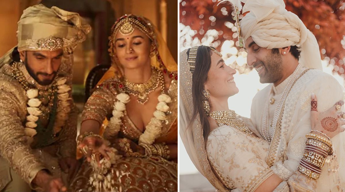 Rocky Aur Rani Kii Prem Kahaani: Interesting! Alia Bhatt Shot For Her REEL Wedding With Ranveer Singh Just 4 Days After MARRYING Ranbir Kapoor; Check Out COMPARISONS! 