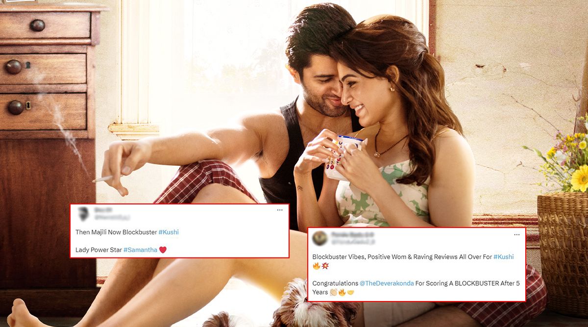 Kushi Twitter Reviews: Samantha Ruth Prabhu And Vijay Deverakonda's Adorable Romance Wins Hearts! (View Tweets)