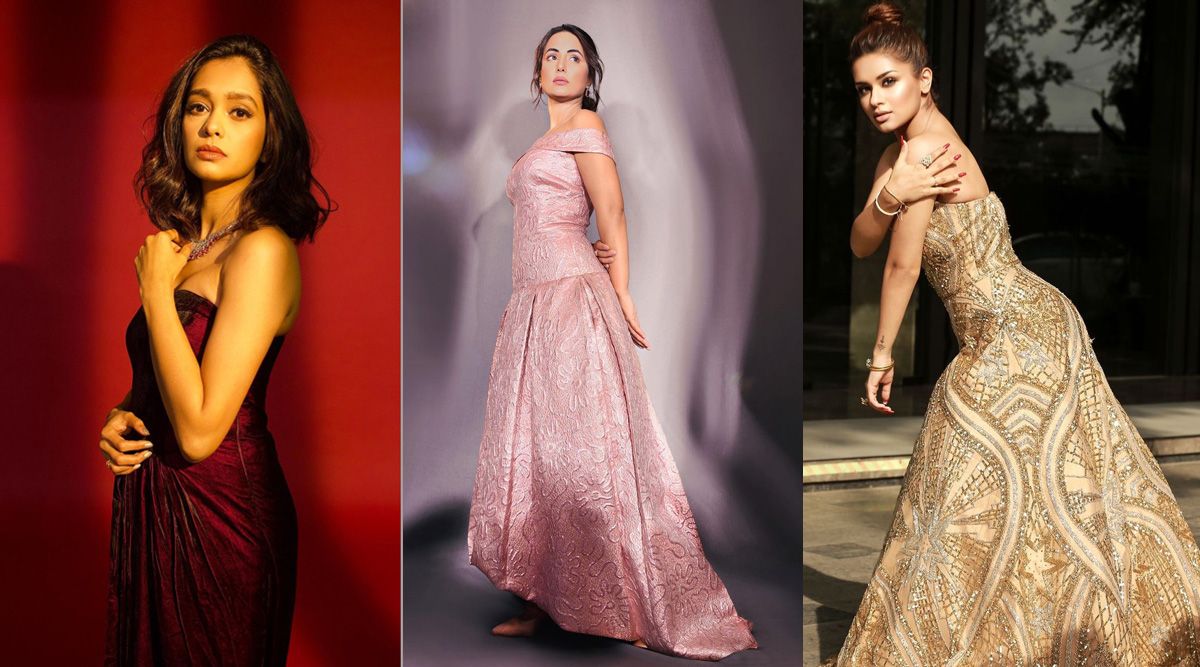 Mugdha Chaphekar, Hina Khan or Avneet Kaur, who looks more stunning in an off-shoulder gown?
