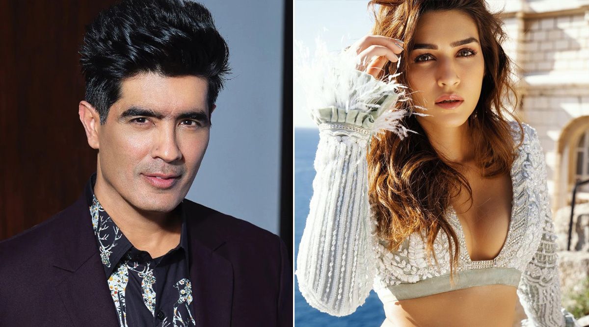 Fashion Designer Manish Malhotra shared a picture of Kriti Sanon slaying a wedding special; SEE MORE!