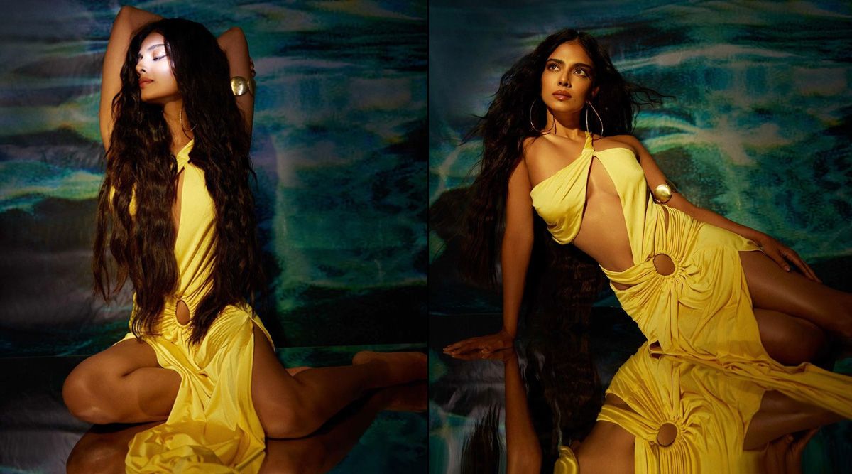 Malavika Mohanan is a yellow mermaid in this stunning outfit! See pics here