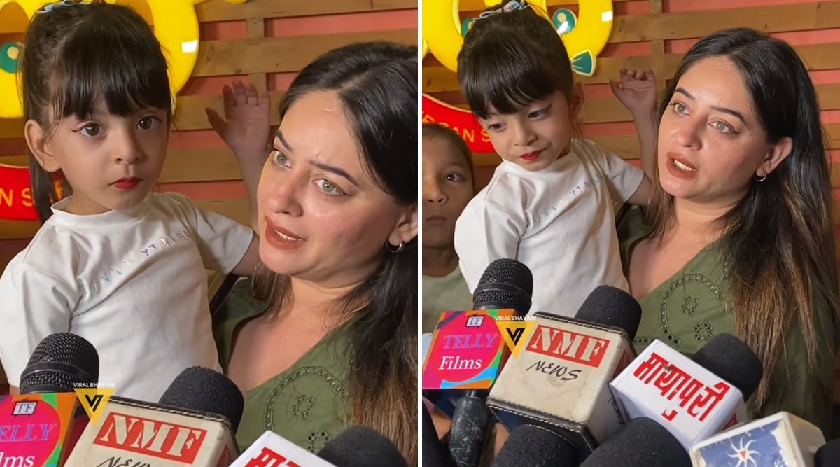 Netizens BASH Mahhi Vij For Applying Makeup To Her 3-Year-Old Daughter Tara Bhanushali (Watch Video)