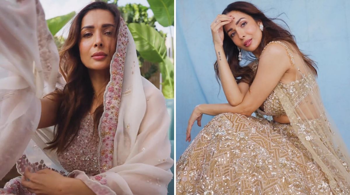 Wow! Malaika Arora's MESMERIZING Modern Bride Look; Check Out This Sizzling Photoshoot! (Watch Video)