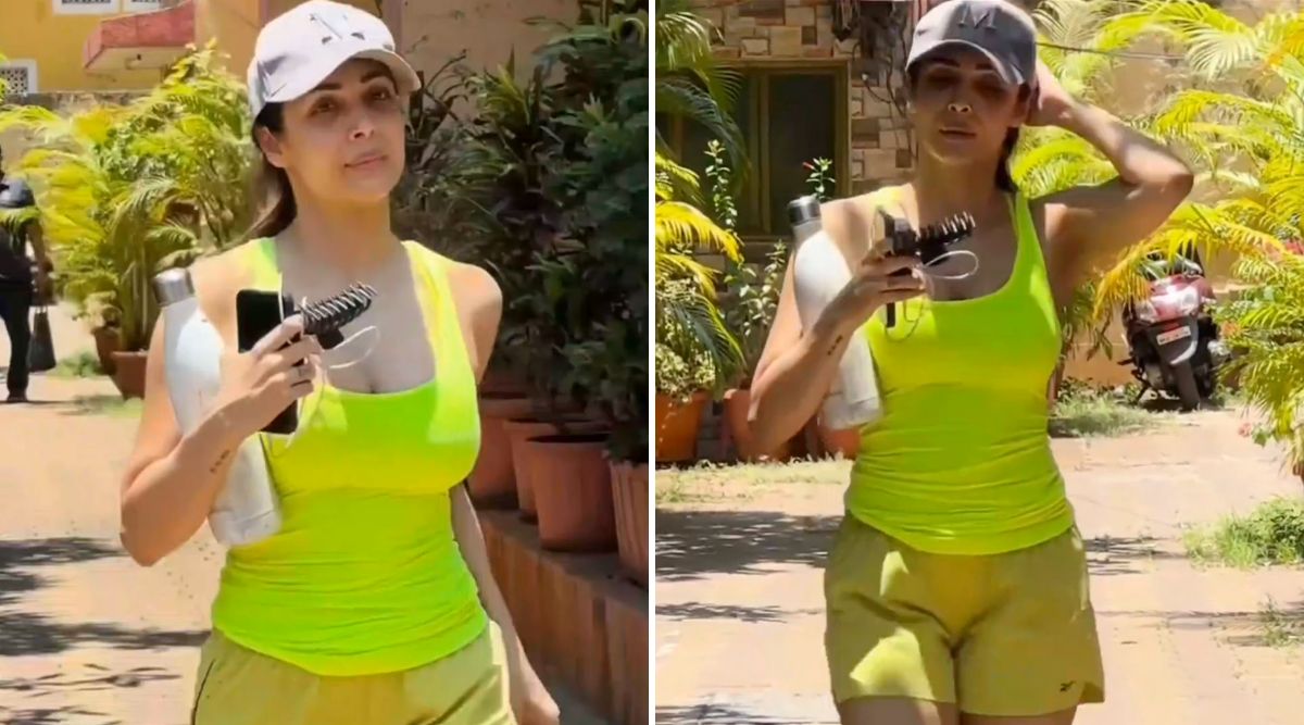 Malaika Arora's Jaw-Dropping Neon Gym Outfit Takes Fitness Fashion To Dazzling New Heights (Watch Video)