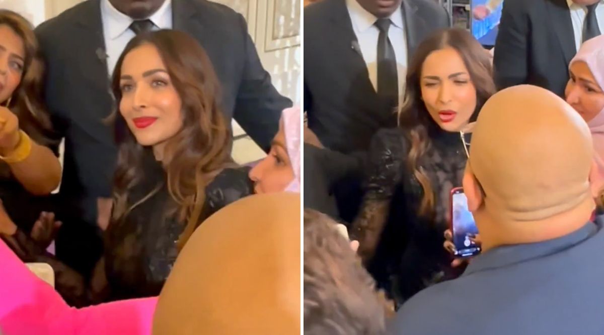 Malaika Arora Gets MOBBED By Fans; Request Not To Push Her (Watch Video)