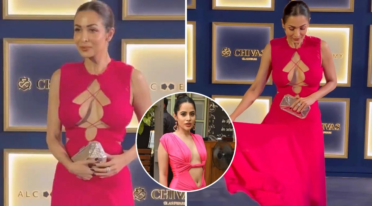 Malaika Arora EXPOSES Her Cleav*ge In A Sizzling Cut-Out Dress; Netizens Compare Her To Uorfi Javed (Watch Video)