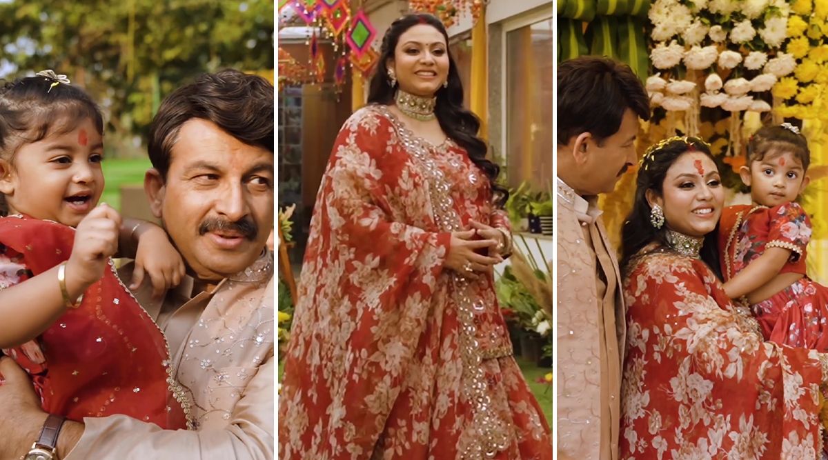 Manoj Tiwari to be father for the 3rd time; shares video of Godh Bharai