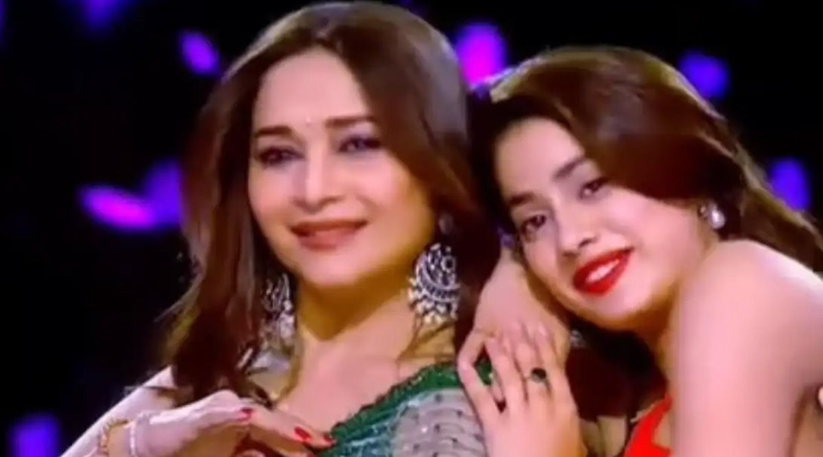 JDJ 10: Madhuri Dixit dances with Janhvi Kapoor to her iconic song 'Kaahe Chhed Mohe' remembers Sridevi