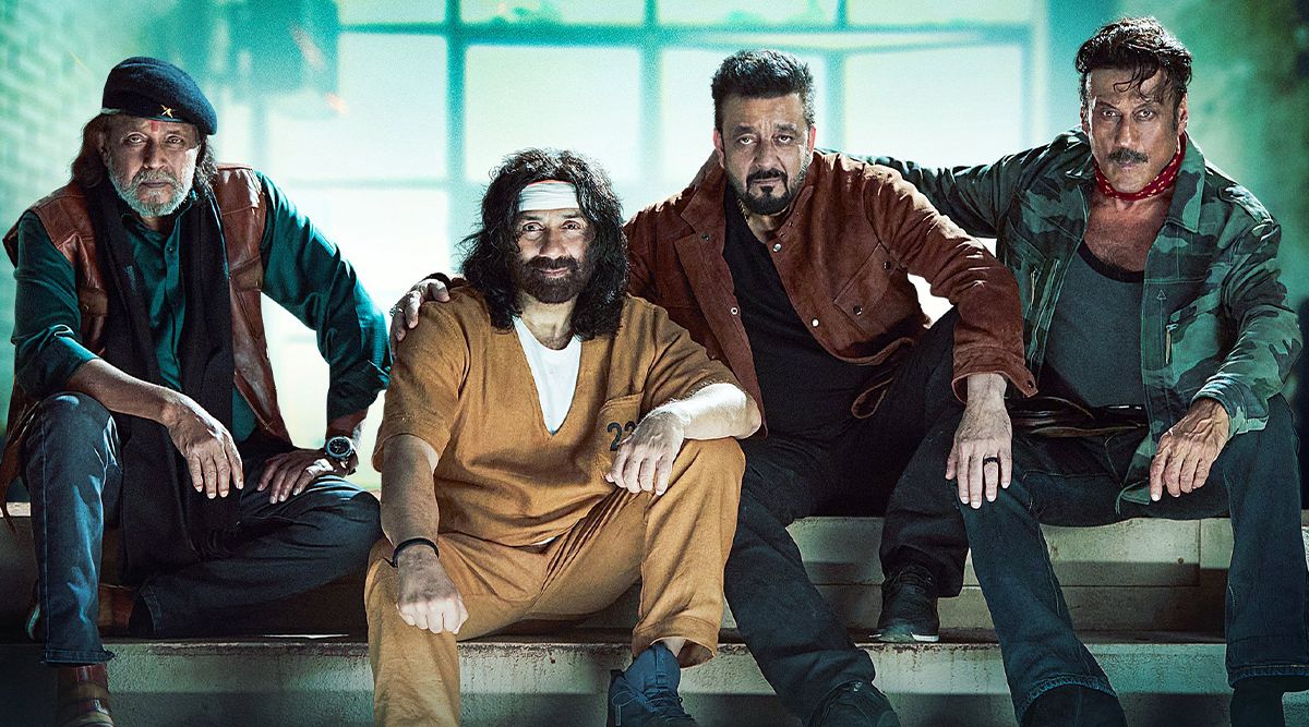 Massy FIRST LOOK poster of Sanjay Dutt, Sunny Deol, Jackie Shroff, and Mithun Chakraborty starrer 'Baap'!
