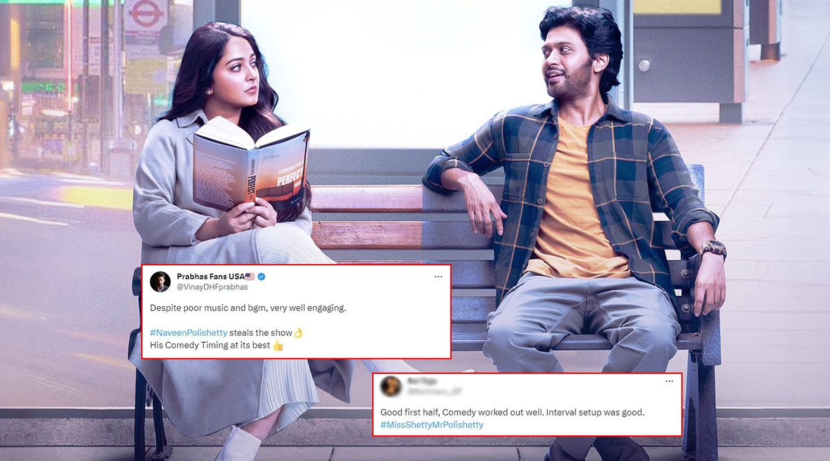 Miss Shetty Mr. Polishetty Twitter Review: Anushka Shetty And Naveen’s Film Gets Labelled As ‘BEST’; Netizens Call, Rom-Com Of The Year (View Tweets)