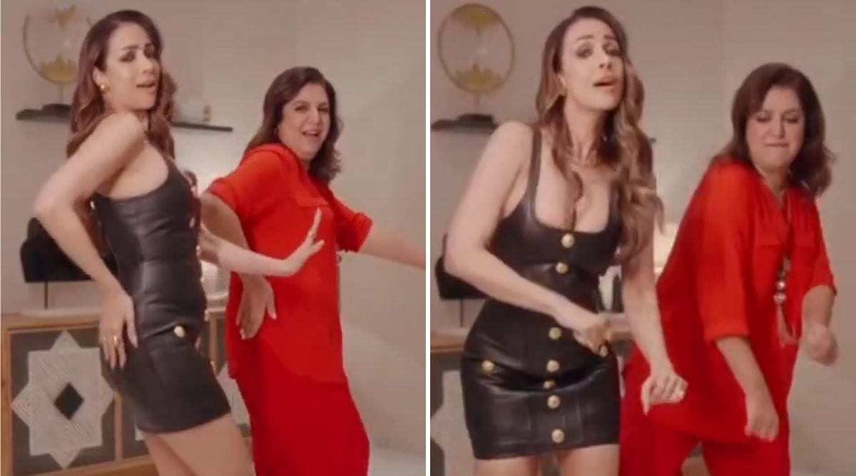 Malaika Arora recreates her most famous dance steps with Farah Khan ahead of Moving In With  Malaika premiere; Check Out More!