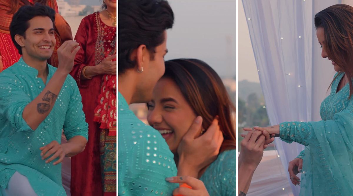Youtuber and Influencer Anirudh Sharma shares an engagement video with beau Mrunal Panchal; Watch here!
