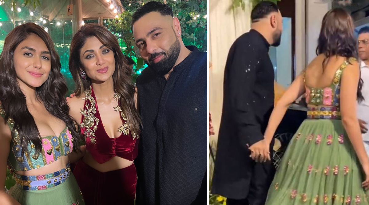   Mrunal Thakur-Badshah Spotted Together At Shilpa Shetty's Diwali Party, Fuel Dating Rumours 