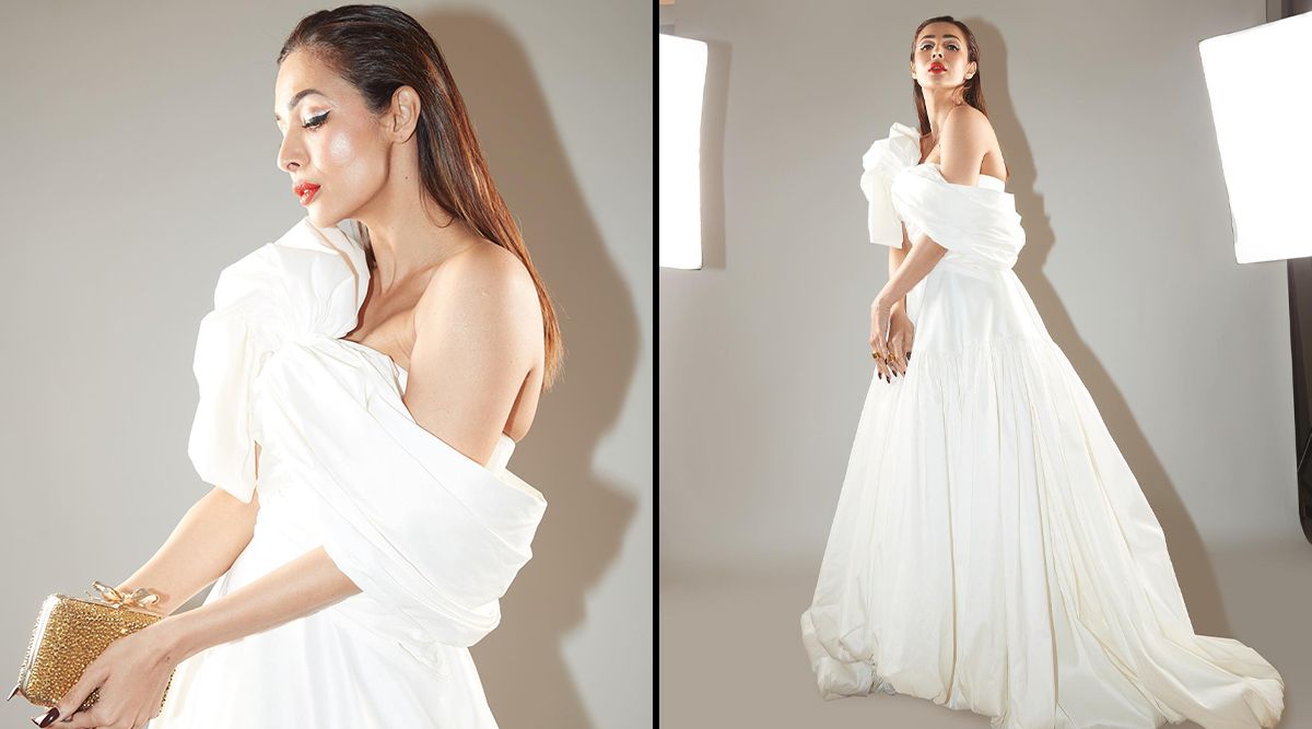 Malaika Arora’s white gown dress worth Rs 3 lakhs is ruling the internet; Check out!!