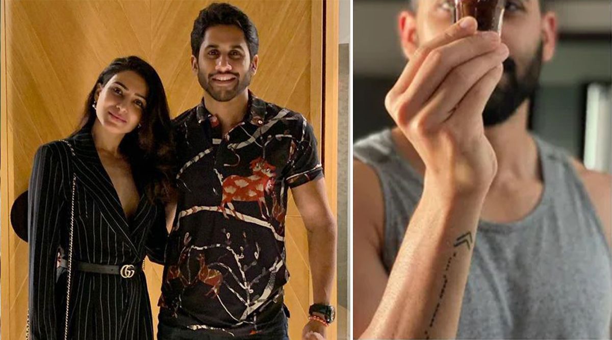 Naga Chaitanya talks about his morse arm tattoo carrying his and Samantha Prabhu’s wedding date; urges fans not to copy