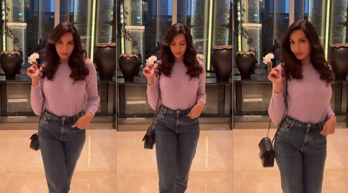 Nora Fatehi takes over Dubai in her casual chic look