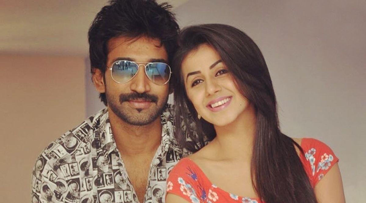 Nikki Galrani and Aadhi Pinisetty got engaged in an intimate ceremony!