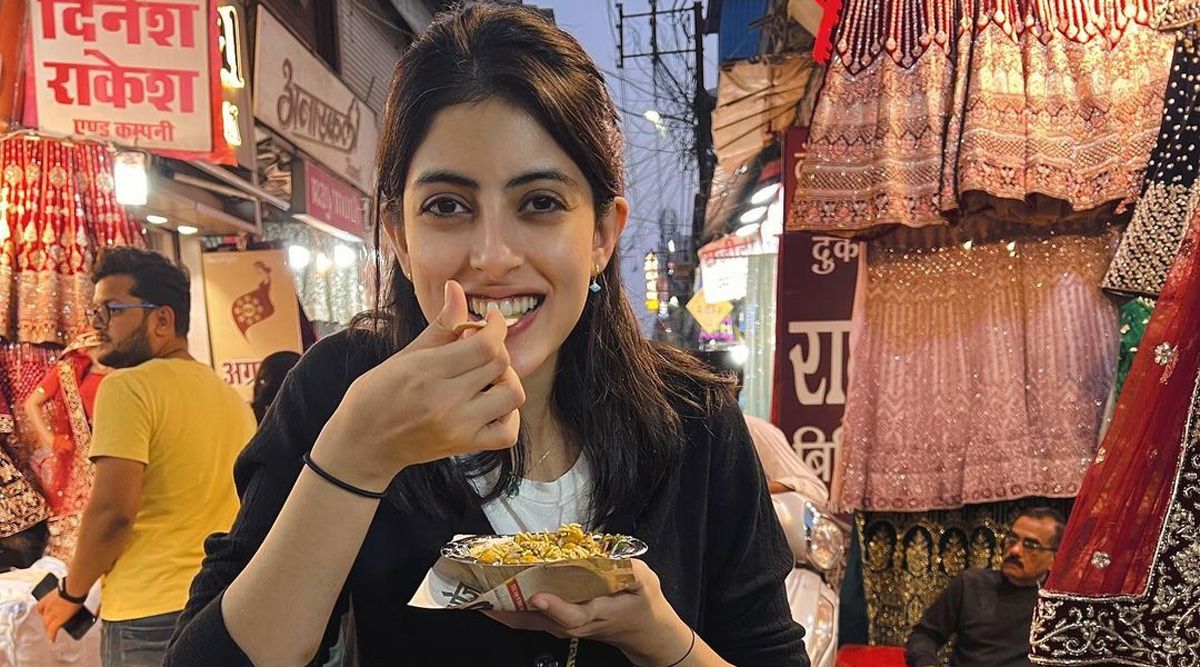 Navya Nanda takes pleasure in street food during her visit to Bhopal; View photos!