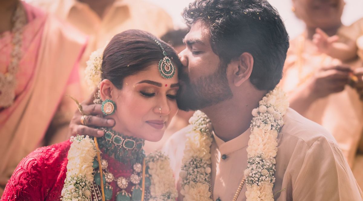Nayanthara and Vignesh Shivan look straight out of a fairy-tale in the first photo from their wedding