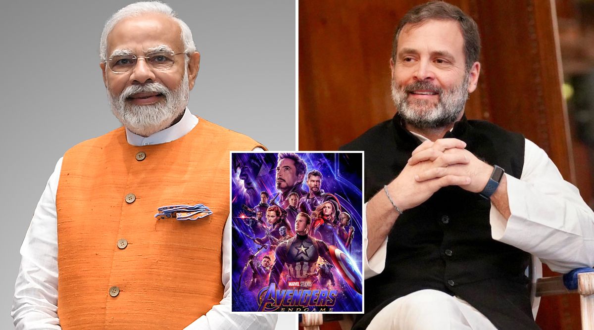 Lol! Prime Minister Narendra Modi Takes A JIBE At Rahul Gandhi, Claims Avengers' Writers Penning His Scripts (Watch Video)