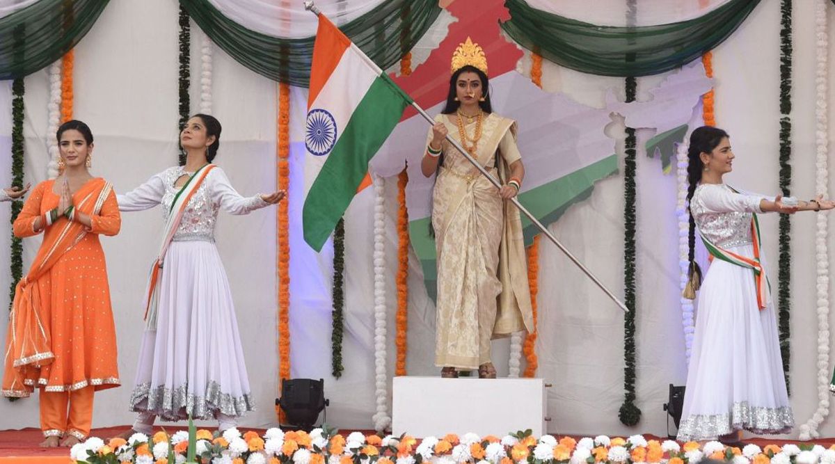 'Radha Mohan’ Actress Neeharika Roy Dons 'Bharat Mata' Look For Independence Day Episode