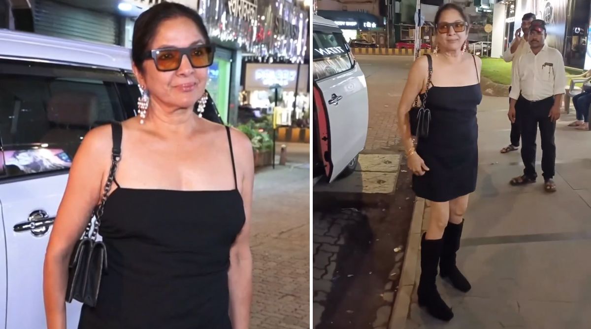 Ooh La La! Neena Gupta Defines Age Is Just A Concept As She Poses In A Super Short LBD! (Watch Video)