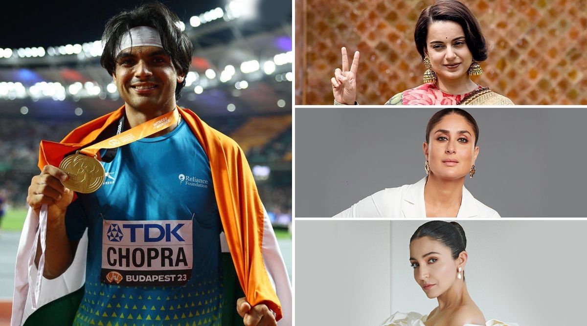 Neeraj Chopra Wins At World Athletics Championship: From Kangana Ranaut, Kareena Kapoor To Anushka Sharma, Celebs Praise The Champion! (View Post)