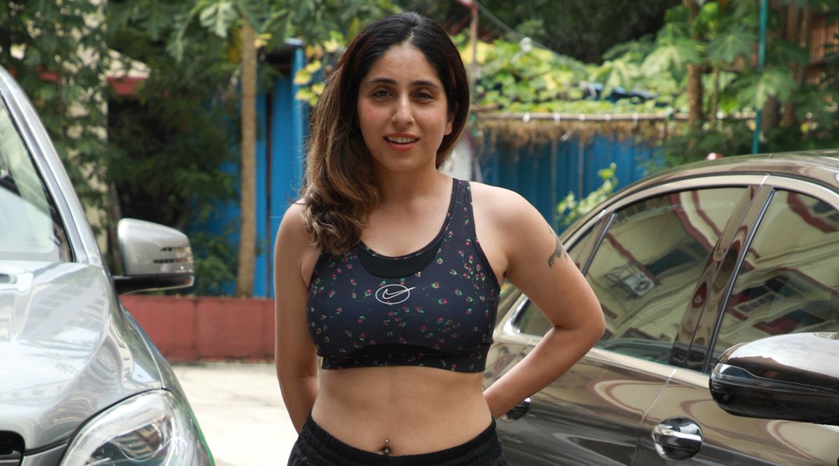 Neha Bhasin Seen After Workout In Bandra