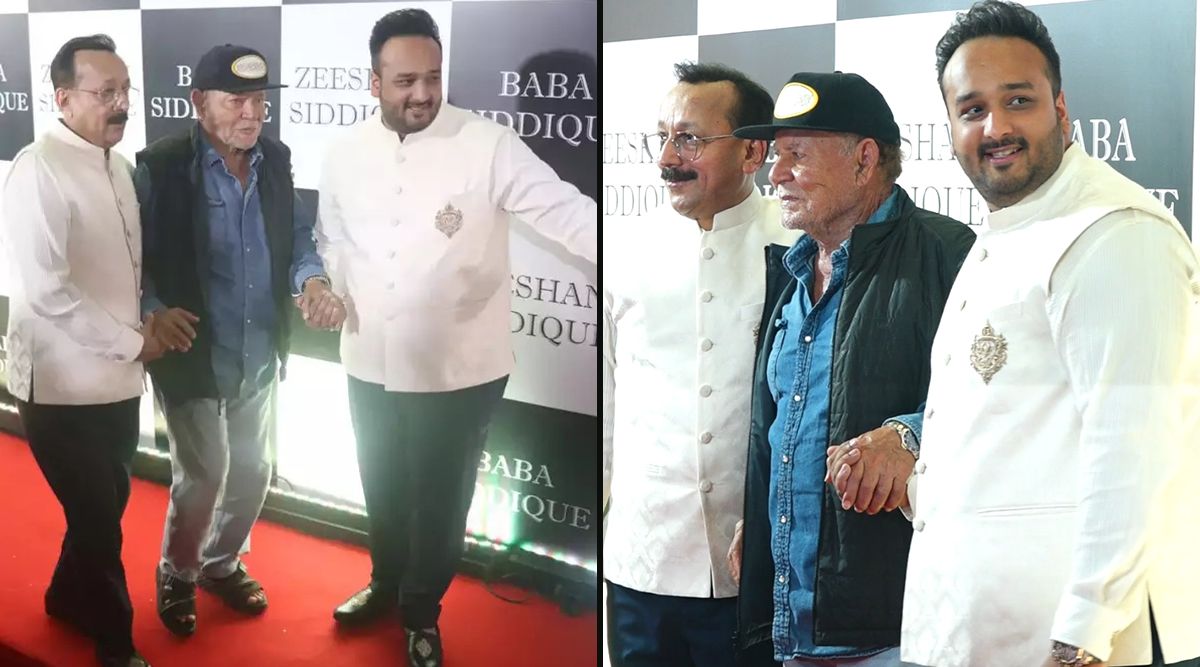Netizens Angry With Baba Siddique And His Son Zeeshan For Mistreating 'Old And Frail' Salim Khan At Iftar Party