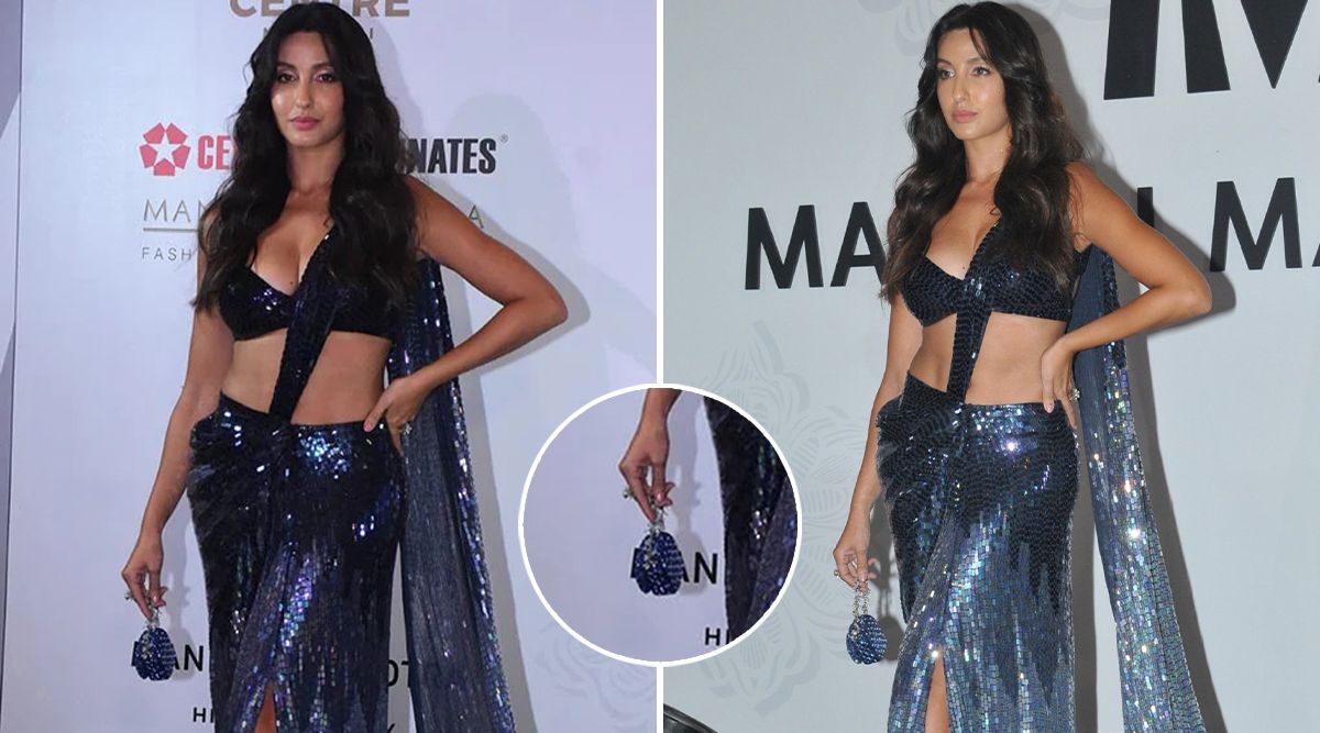 Nora Fatehi Brutally TROLLED For Carrying TINIEST BAG; Netizens Ask, ‘What’s Inside It..?' (Watch Video) 