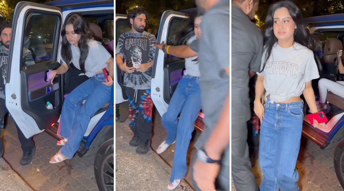 Oops! Nysa Devgn Almost FALLS While Getting Out Of The Car; Netizens Troll 'Does She Ever Walk Normally'! (Watch Video)