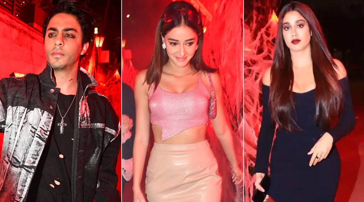 Aryan Khan, Ananya Panday, Janhvi Kapoor, and other star kids were in the spotlight at the Orhan Awatramani halloween party