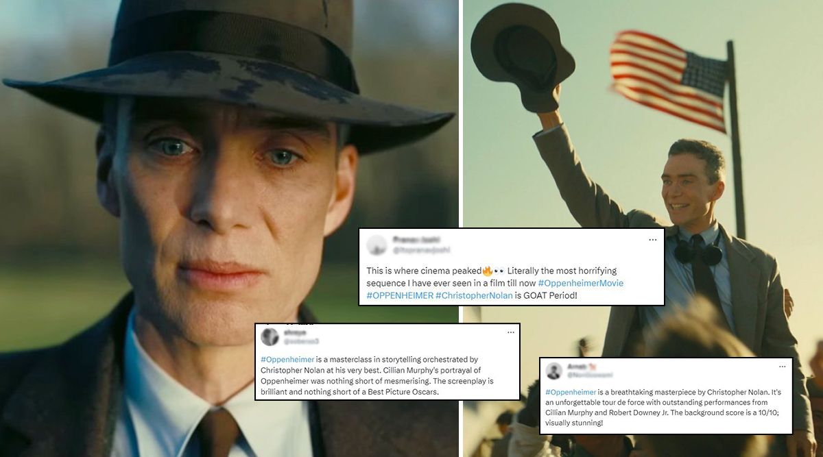 Oppenheimer Twitter Reactions: Christopher Nolan’s Performance Gets Lauded; Netizens Vouch For The  ‘MASTERPIECE’ At Oscars 2024 ( View Tweets)