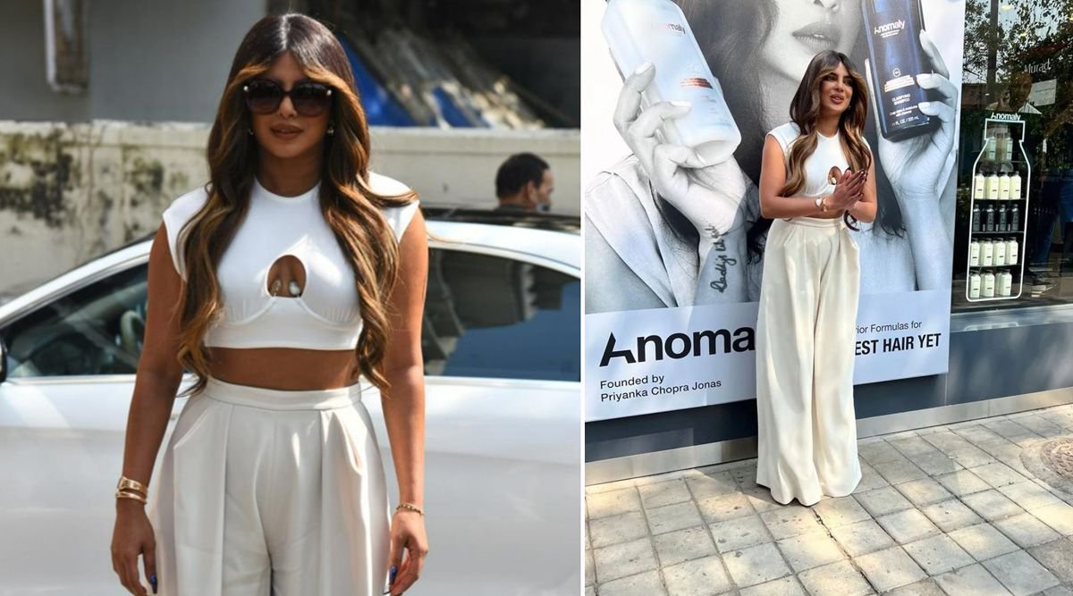 Priyanka Chopra is showing FASHION GOALS to her Indian fans- Check Out her stunning look from the Anomaly Brand event!